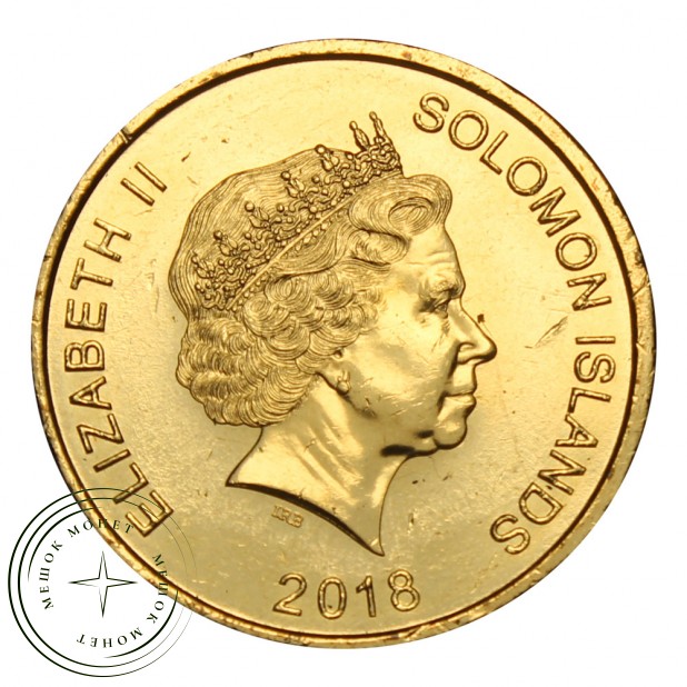 Соломоновы Острова 2 доллара 2018 40 лет Независимости