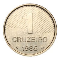 Монета Бразилия 1 крузейро 1985 ФАО - Сахарный тростник