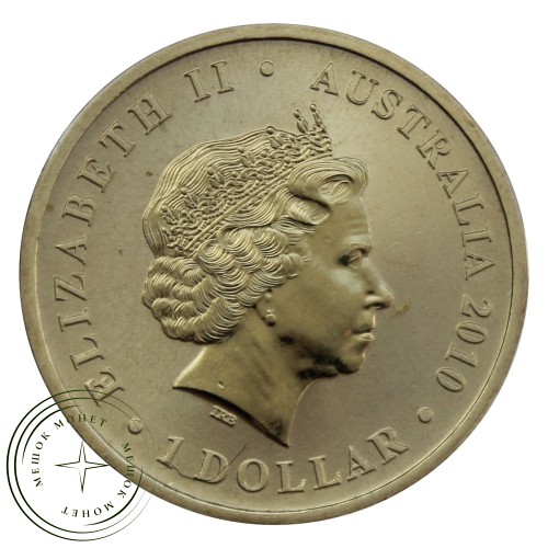 Австралия 1 доллар 2010 Всемирная выставка ЭКСПО в Шанхае 2010