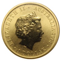 Австралия 1 доллар 2012 100 лет красному кресту