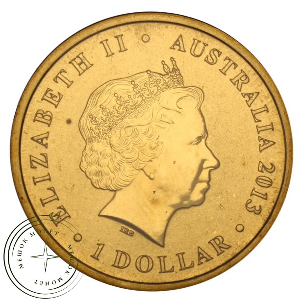 Австралия 1 доллар 2013 175 лет коронации королевы Виктории