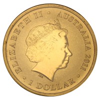 Австралия 1 доллар 2011 100 лет Австралийскому флоту