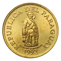 Монета Парагвай 1 гуарани 1993