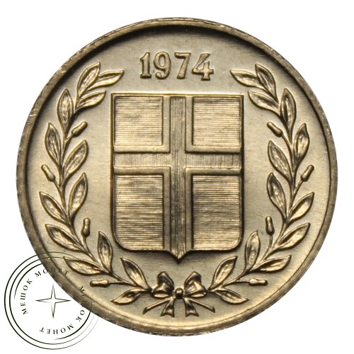 Исландия 10 эйре 1974 — 93702204