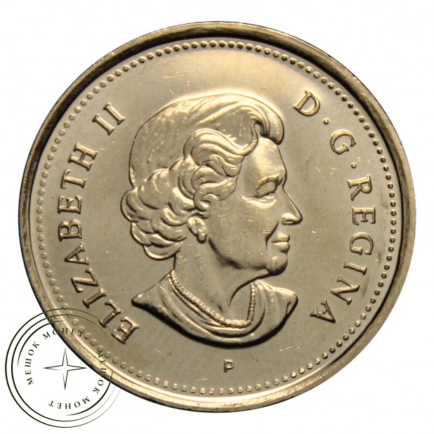 Канада 25 центов 2005 Год Ветеранов