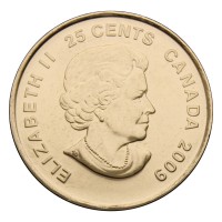 Канада 25 центов 2009 Синди Классен