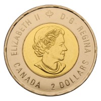 Монета Канада 2 доллара 2017 100 лет битве при Вими