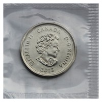 Канада 25 центов 2013 Шарль-Мишелю де Салаберри (Война 1812 года)