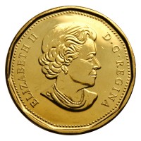 Монета Канада 1 доллар 2017 100 лет Хоккейному клубу Торонто Мейпл Лифс