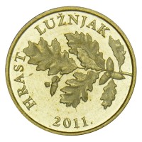 Монета Хорватия 5 лип 2011