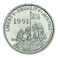 Монета Эритрея 1 цент 1997