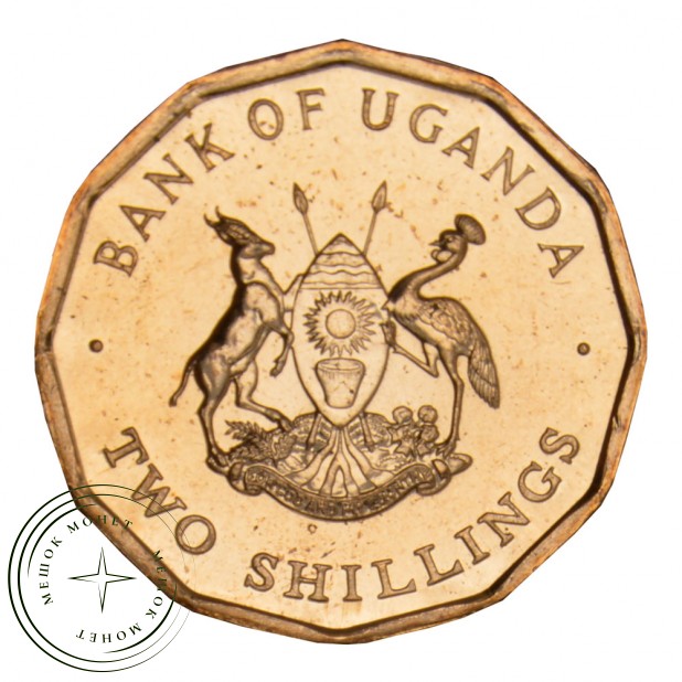 Уганда 2 шиллинга 1987