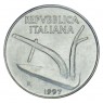 Италия 10 лир 1997 Плуг