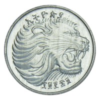 Монета Эфиопия 1 сантим 1977