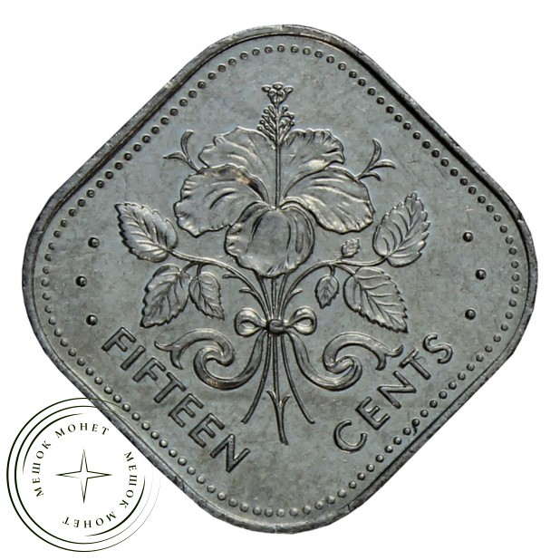 Багамские острова 15 центов 2005 - 93702636