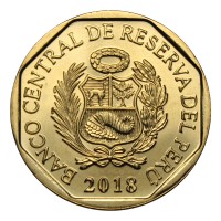 Перу 1 соль 2018 Горный тапир