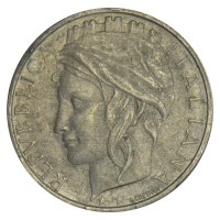 Монета Италия 100 лир 1995 ФАО