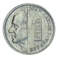 Монета Испания 1 песета 1998