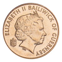 Гернси 1 пенни 2012