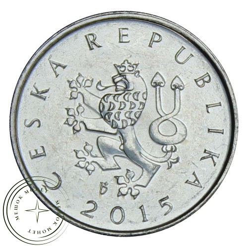 Чехия 1 крона 2015