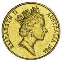 Австралия 1 доллар 1986 Международный год мира