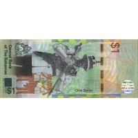 Банкнота Багамские острова 1 доллар 2017
