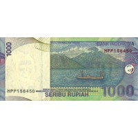 Банкнота Индонезия 1000 рупий 2016
