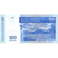 Банкнота Мадагаскар 100 ариари 2004
