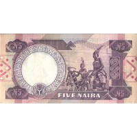 Банкнота Нигерия 5 найра 2002
