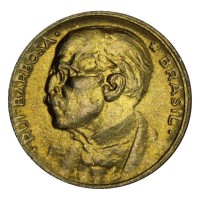 Монета Бразилия 20 сентаво 1955 Руй Барбоза ди Оливейра