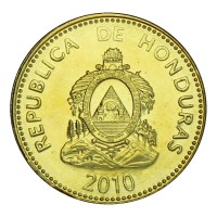 Монета Гондурас 5 сентаво 2010
