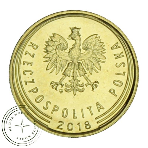 Польша 1 грош 2018 — 937030074