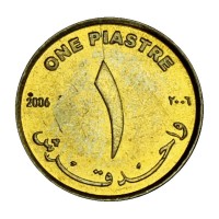 Монета Судан 1 пиастр 2006
