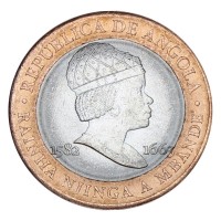 Монета Ангола 20 кванз 2014