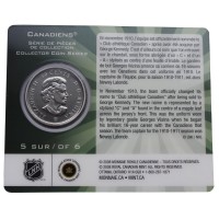 Монета Канада 50 центов 2009 100 лет Монреаль Канадиенс 1910-1911 (В буклете)