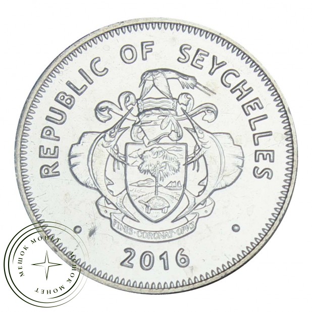 Сейшелы 1 рупия 2016