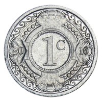 Монета Нидерландские Антилы 1 цент 2016