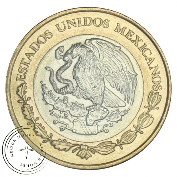 Мексика 10 песо 2018