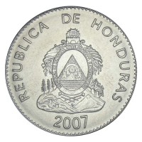 Монета Гондурас 50 сентаво 2007