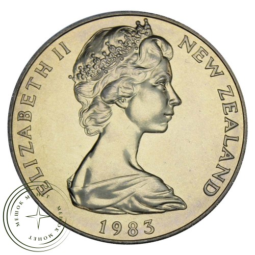 Новая Зеландия 1 доллар 1983 Королевский визит — 937030331