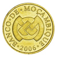 Монета Мозамбик 10 сентаво 2006