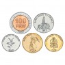 Руанда Набор монет 2007-2011 (5 штук)