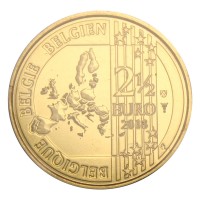 Монета Бельгия 2,5 евро 2018 Красные дьяволы