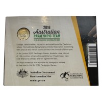 Монета Австралия 2 доллара 2016 XV летние Паралимпийские игры Рио-де-Жанейро