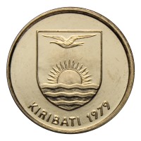 Монета Кирибати 5 центов 1979