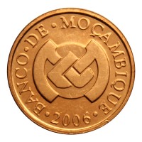 Монета Мозамбик 1 сентаво 2006