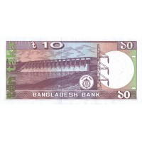 Банкнота Бангладеш 10 так 1982-1995
