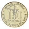 Западная Африка 10 франков 1981 Пробный выпуск