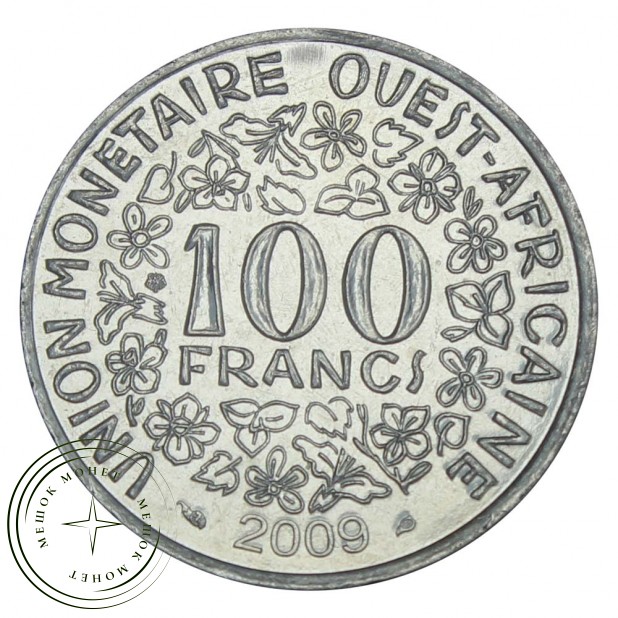 Западная Африка 100 франков 2009