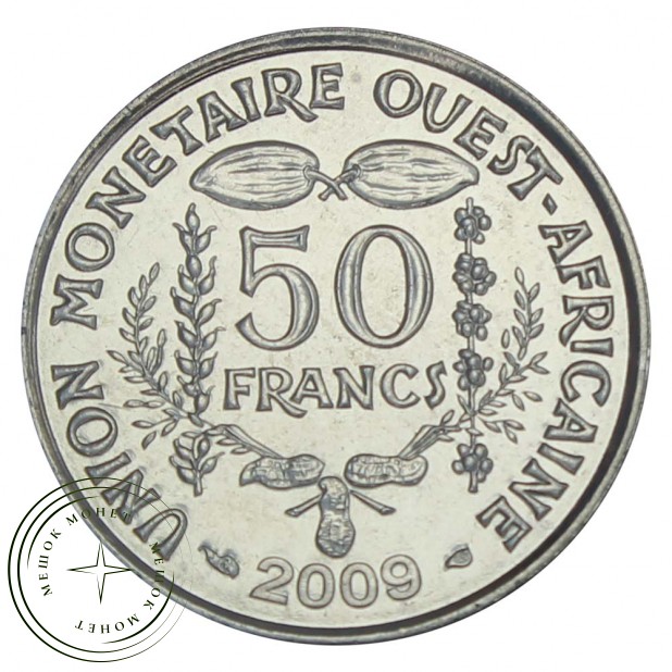 Западная Африка 50 франков 2009